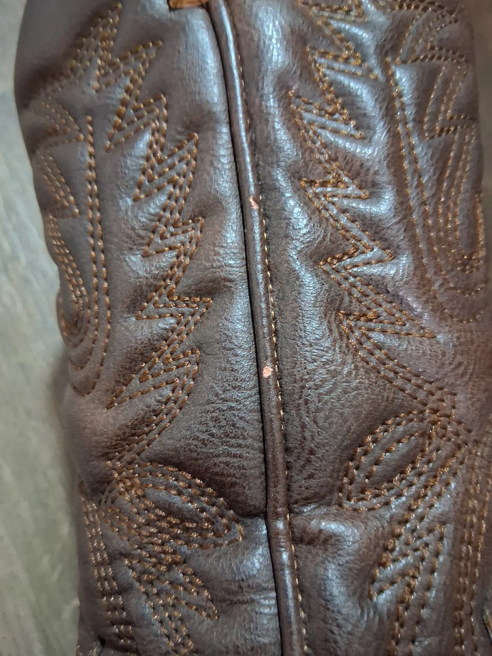 Steve Madden Girls Brown Embroidered Western Boots Size 13